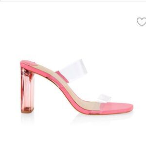 07 SCHUTZ Ariella Acrylic Mules NWT SIZE 8